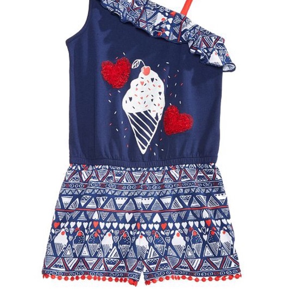 Epic Threads
Toddler Girls Ice Cream Cone Romper - Picture 2 of 2